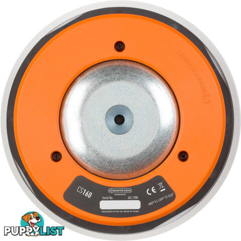 CS160R SLIM 6" 2 WAY CEILING SPEAKER MMP11 BASS AND C-CAM TWEETER