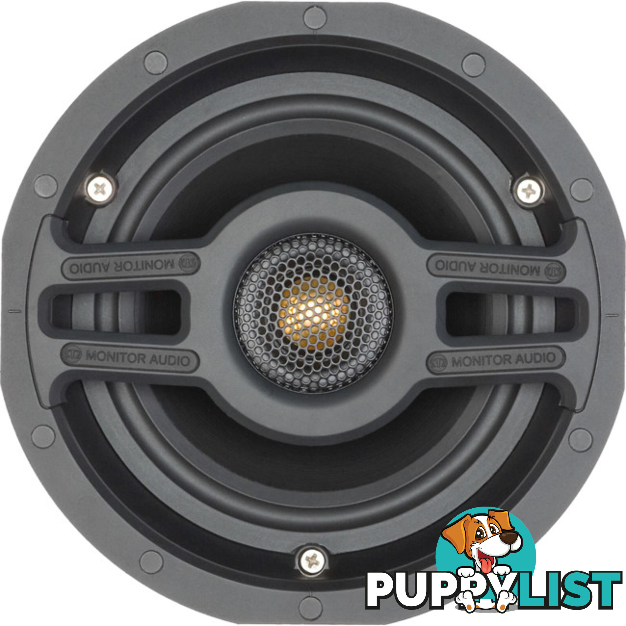 CS160R SLIM 6" 2 WAY CEILING SPEAKER MMP11 BASS AND C-CAM TWEETER