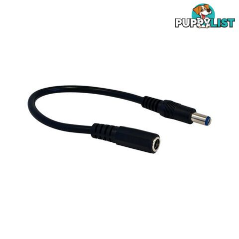 PW8180 2.1MM SOCKET TO 2.1MM DC PLUG CROSS OVER CONVERTER CORD