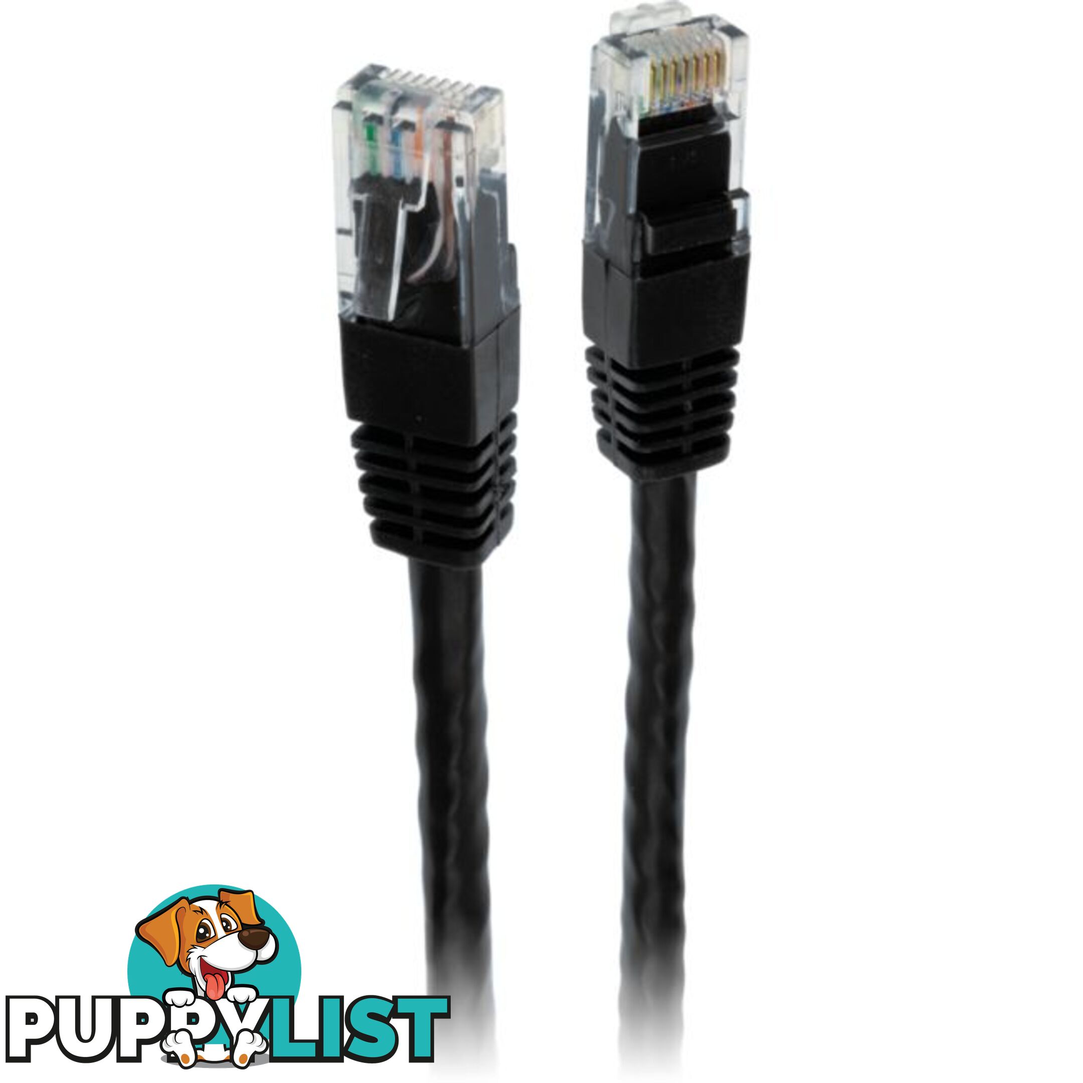 LC7500BK 0.5M BLACK CAT6 PATCH LEAD PRO2