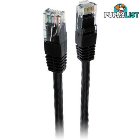 LC7500BK 0.5M BLACK CAT6 PATCH LEAD PRO2