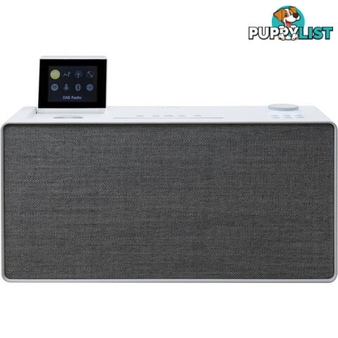 EVOKEHOMECW DAB+ INTERNET RADIO WITH CD PLAYER AND BLUETOOTH COTTON WHITE