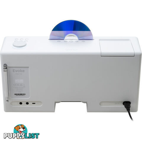 EVOKEHOMECW DAB+ INTERNET RADIO WITH CD PLAYER AND BLUETOOTH COTTON WHITE