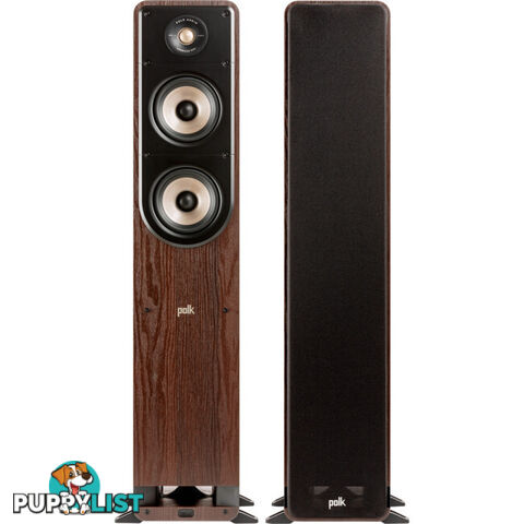 ES50BR SIGNATURE ELITE FLOOR STANDING SPEAKERS 2.5 WAY PAIR - BROWN