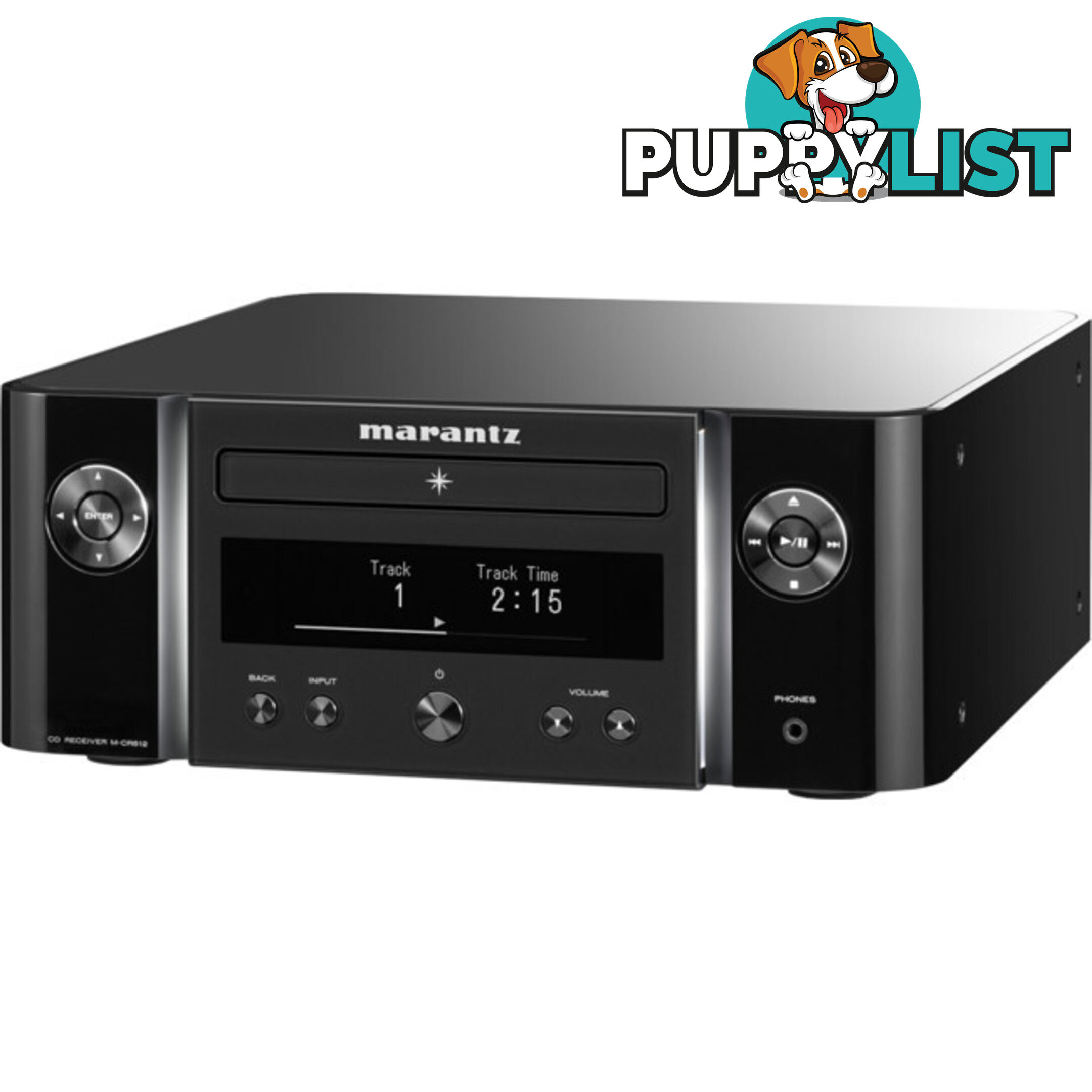 MCR612B MELODY X HIFI NETWORK SYSTEM HEOS BUILT-IN / M-CR612 BLACK