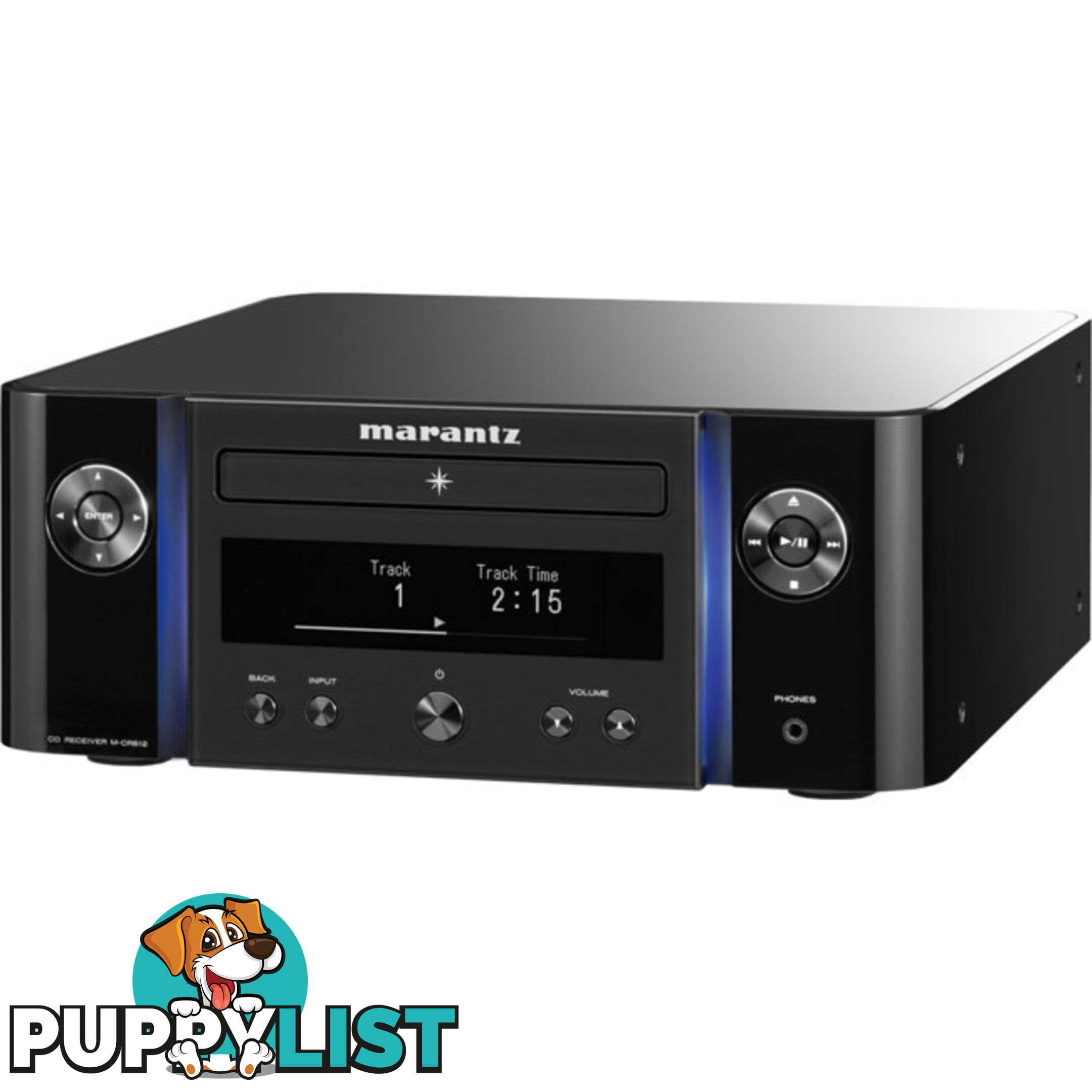 MCR612B MELODY X HIFI NETWORK SYSTEM HEOS BUILT-IN / M-CR612 BLACK