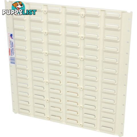 1H083 LARGE MODULAR LOUVRE PANEL HIGH STRENGTH A.B.S. PLASTIC