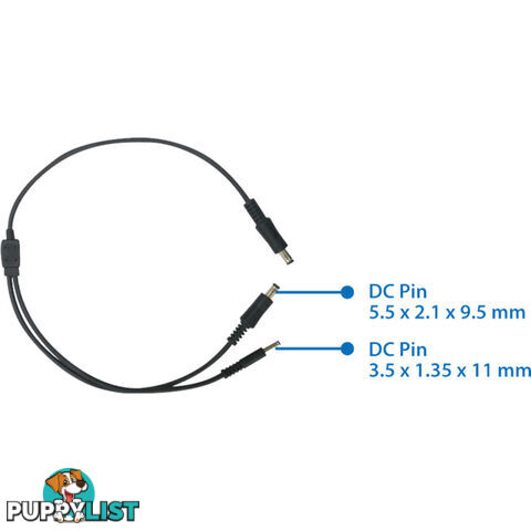 GP101ST 5V 9V 12V POE+ GIGA SPLITTER 2A