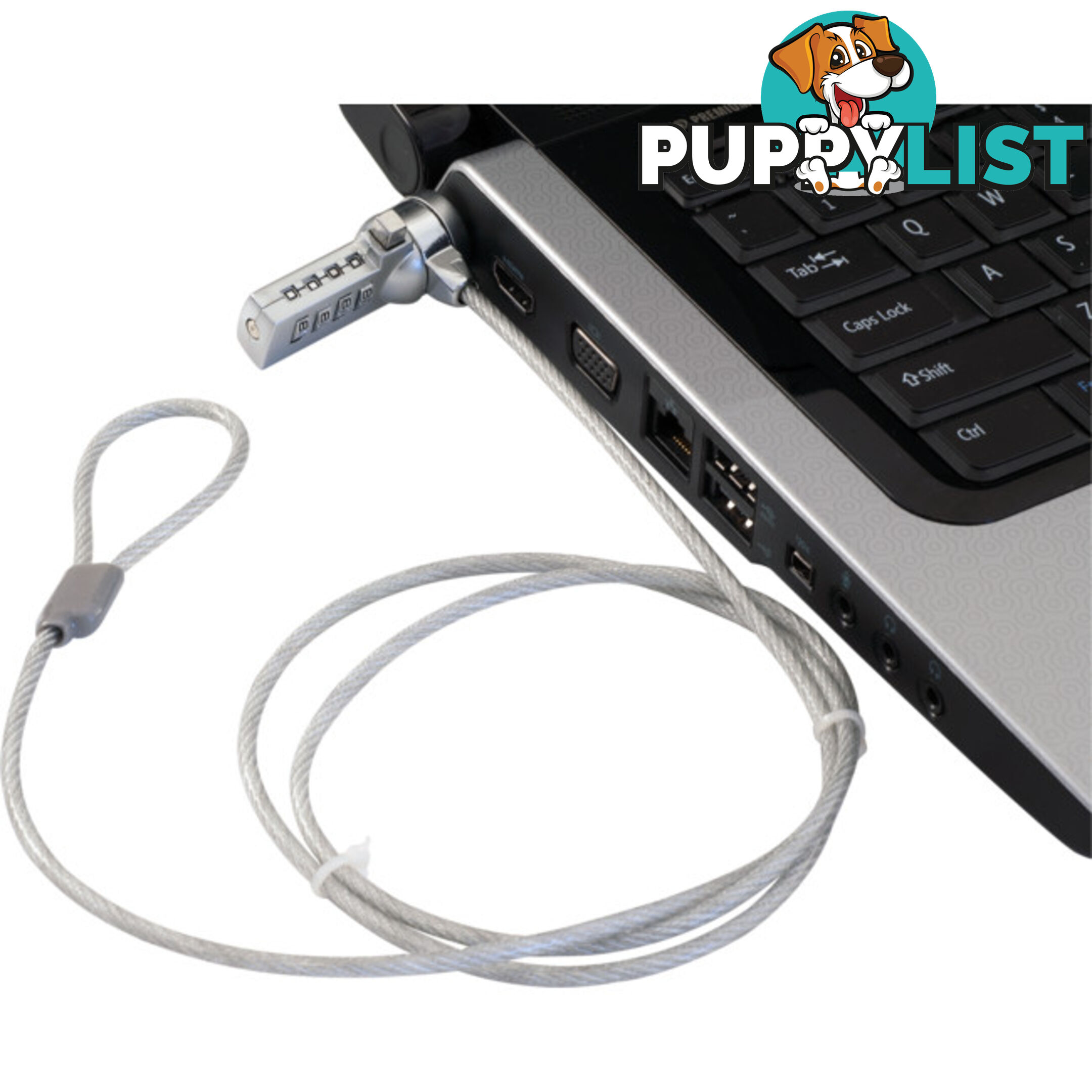 LAPLOK01 LAPTOP SECURITY LOCK (KENSINGTON STYLE)