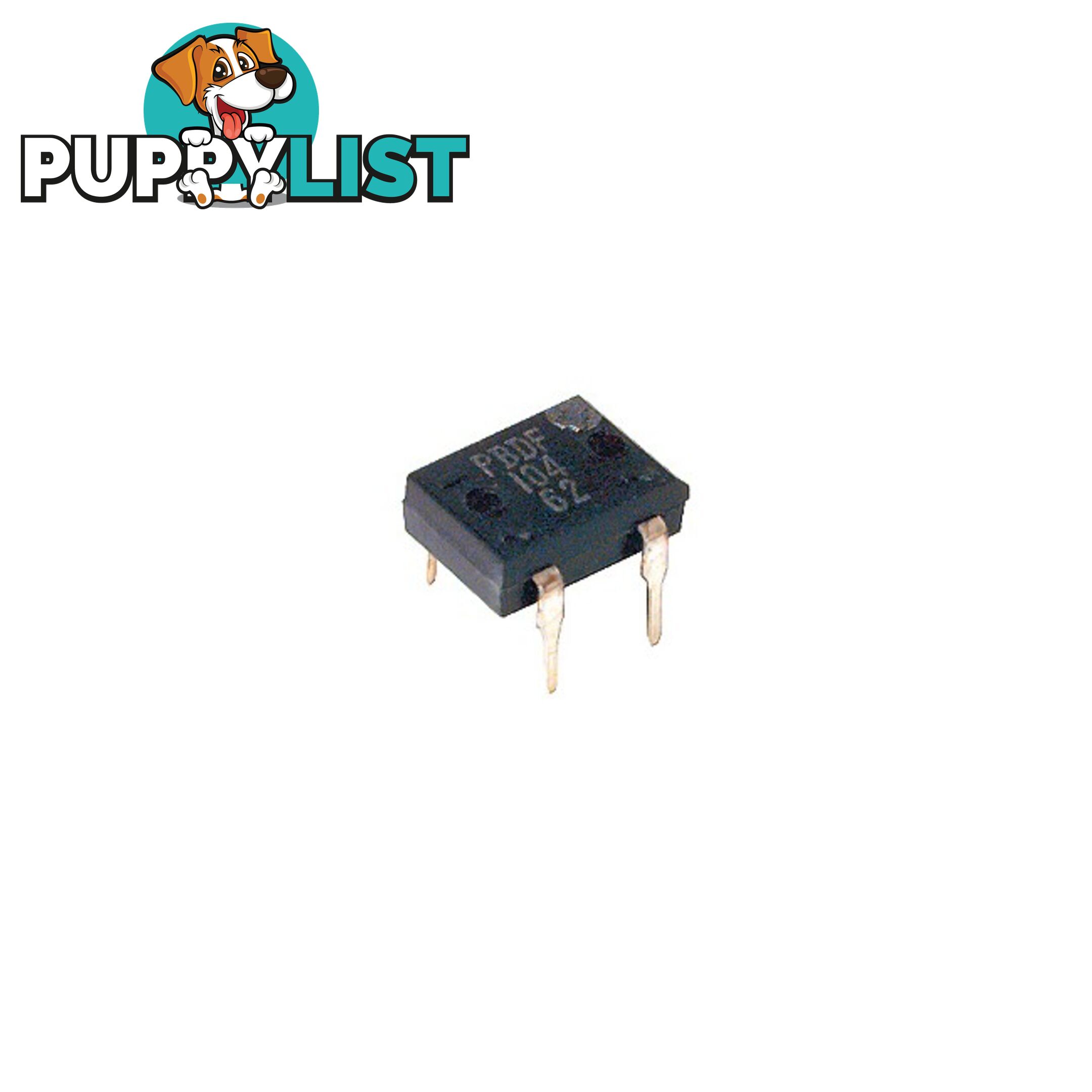 PBDF104 1AMP 400V BRIDGE RECTIFIER DIODE (DS104)