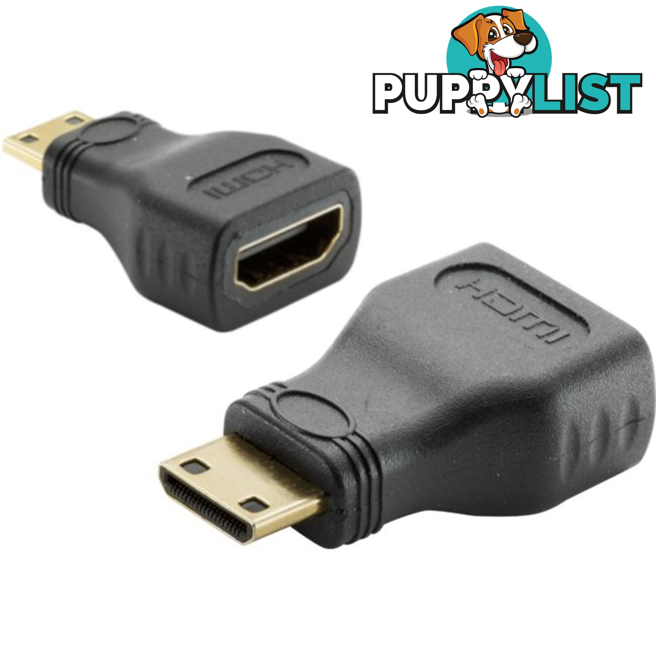 PA4370 MINI HDMI PLUG TO HDMI SOCKET ADAPTOR