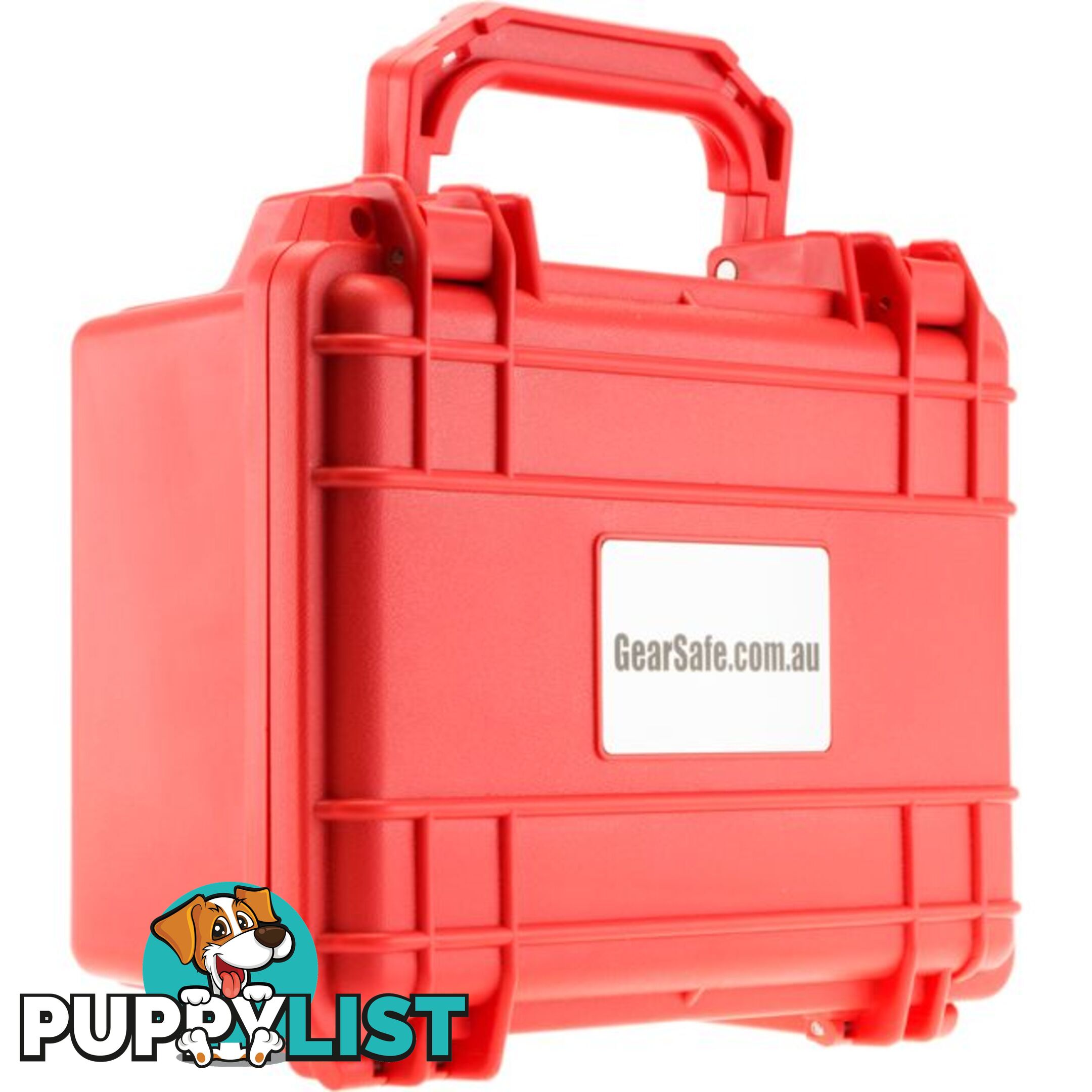 GS007R RED 210 X 167 X 90 PROTECTIVE CASE WITH FOAM GEARSAFE