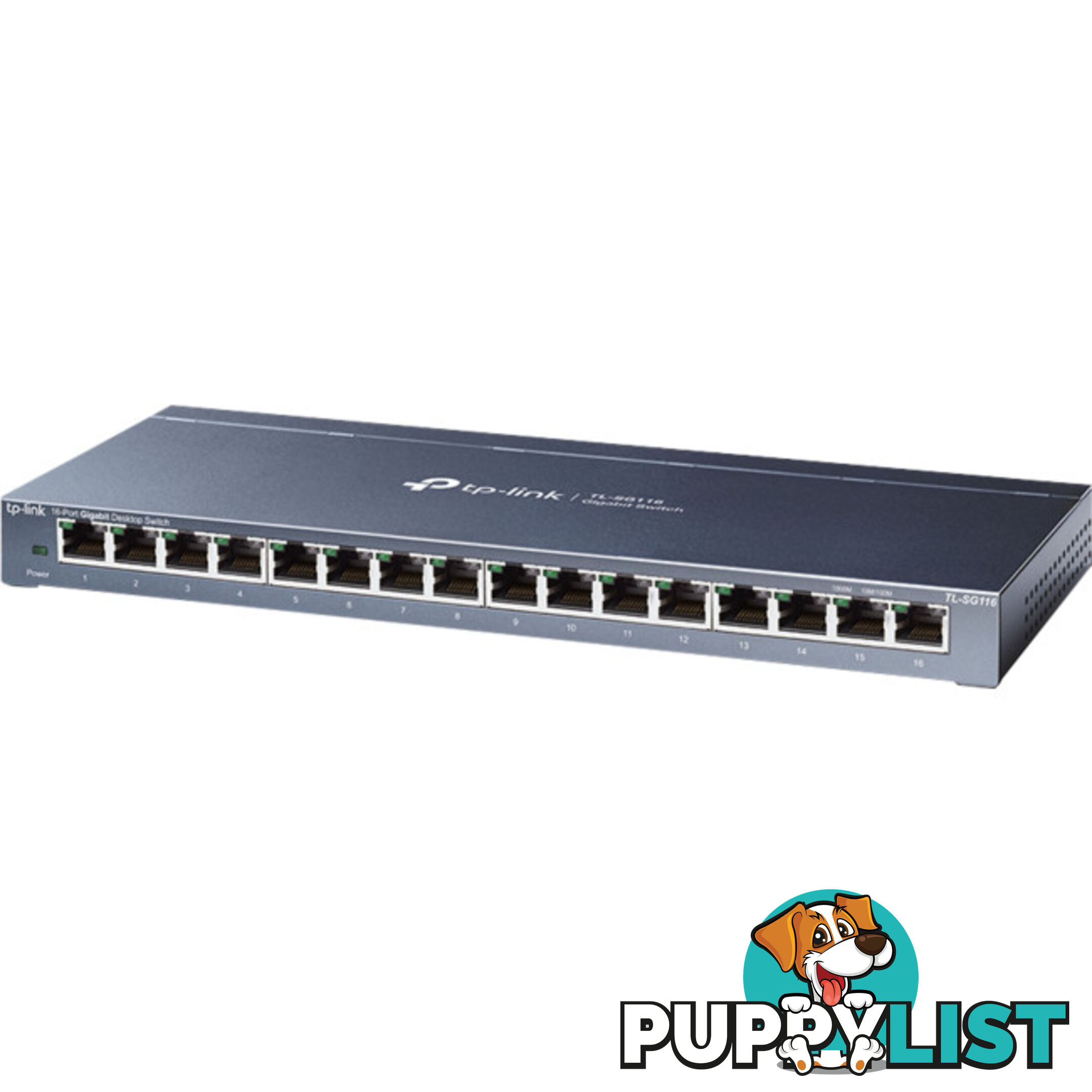 TLSG116 16 PORT GIGA DESKTOP SWITCH