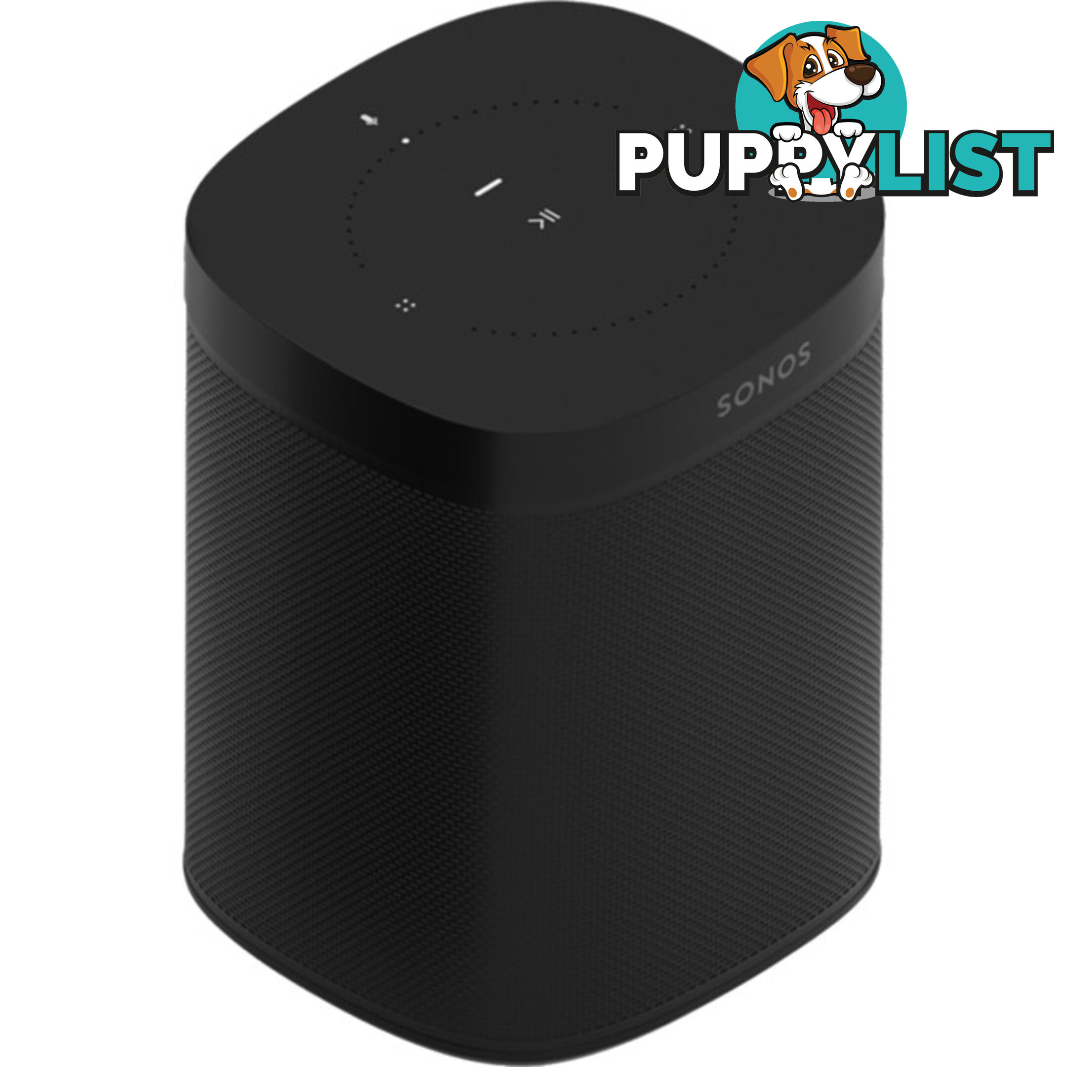 ONE-BLK BLACK SONOS SMART SPEAKER WITH VOICE CONTROL BUILT IN