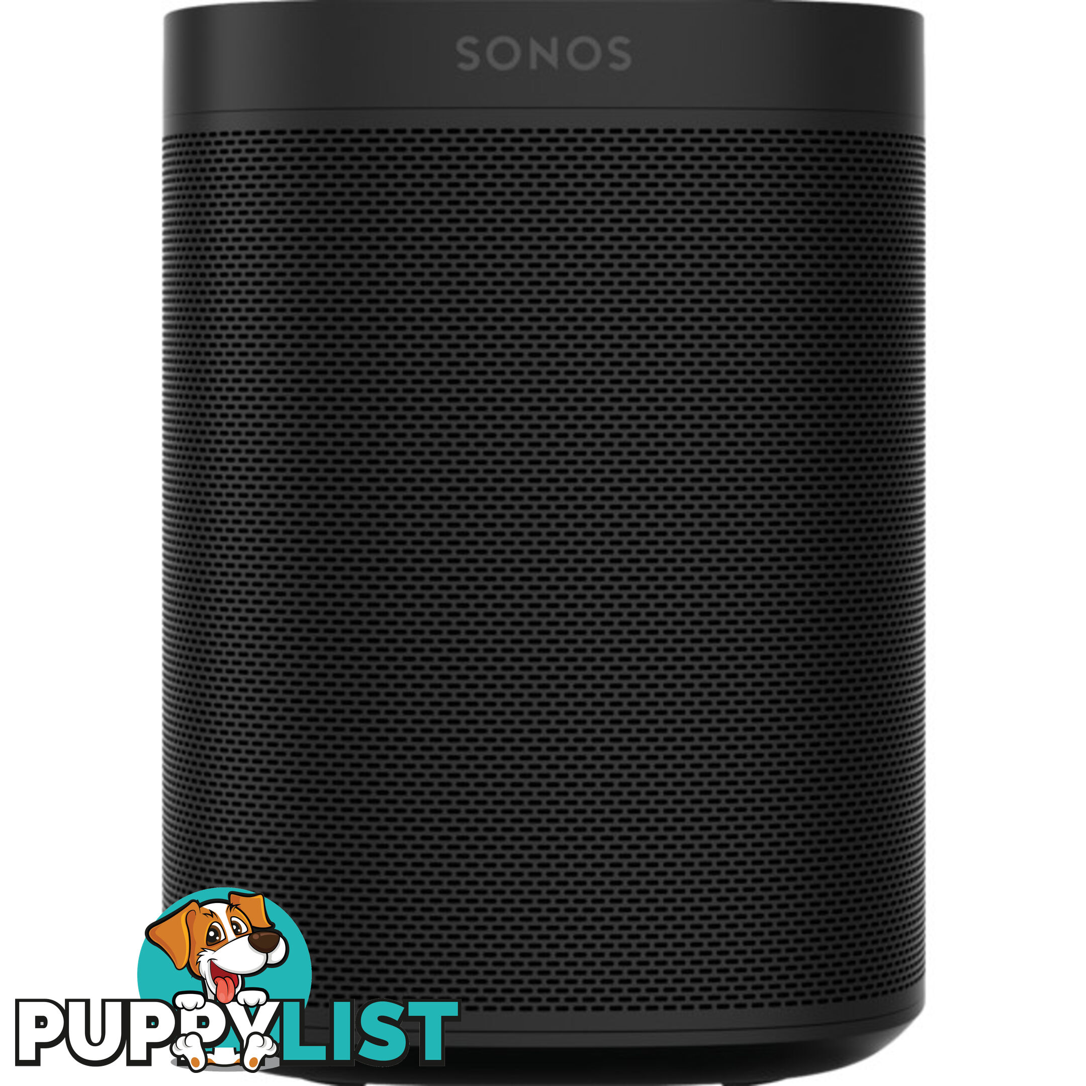 ONE-BLK BLACK SONOS SMART SPEAKER WITH VOICE CONTROL BUILT IN