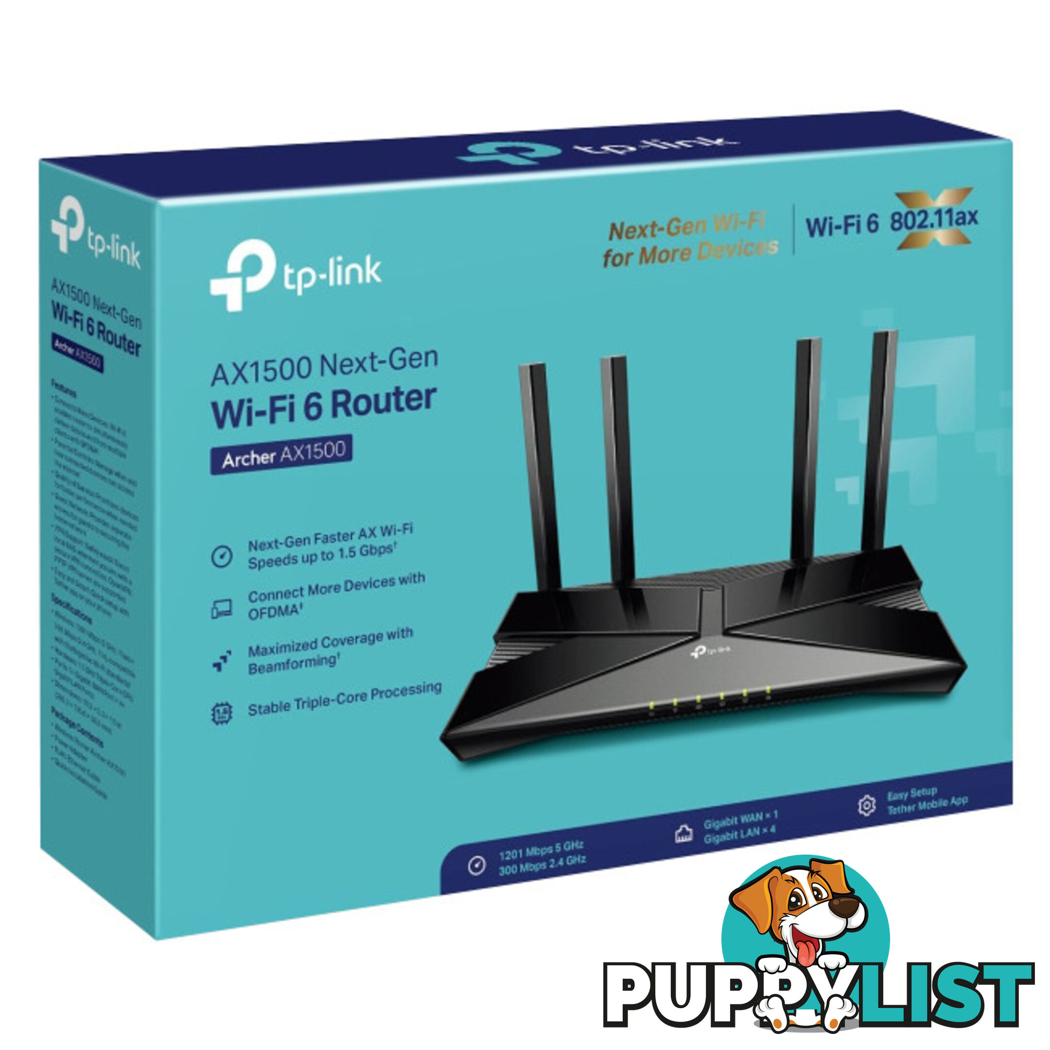 AX1500 ARCHER AX1500 WIFI6 ROUTER