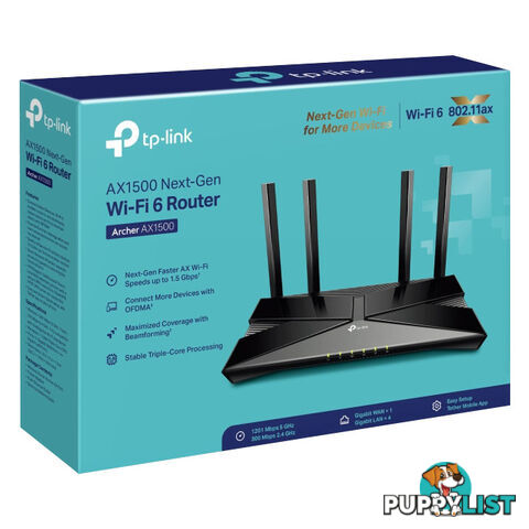 AX1500 ARCHER AX1500 WIFI6 ROUTER