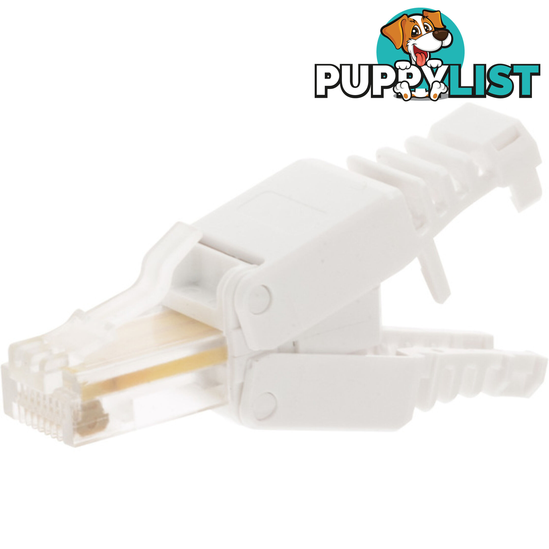 PK3998 TOOLLESS RJ45 CAT5 8P8C PLUG MODULAR NO TOOL