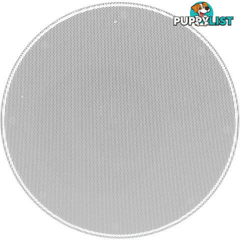 MX6CW 6.5" 70/100V CEILING SPEAKER- WHITE GRILL EDGELESS GRILLE (MX601 EQUIV.)