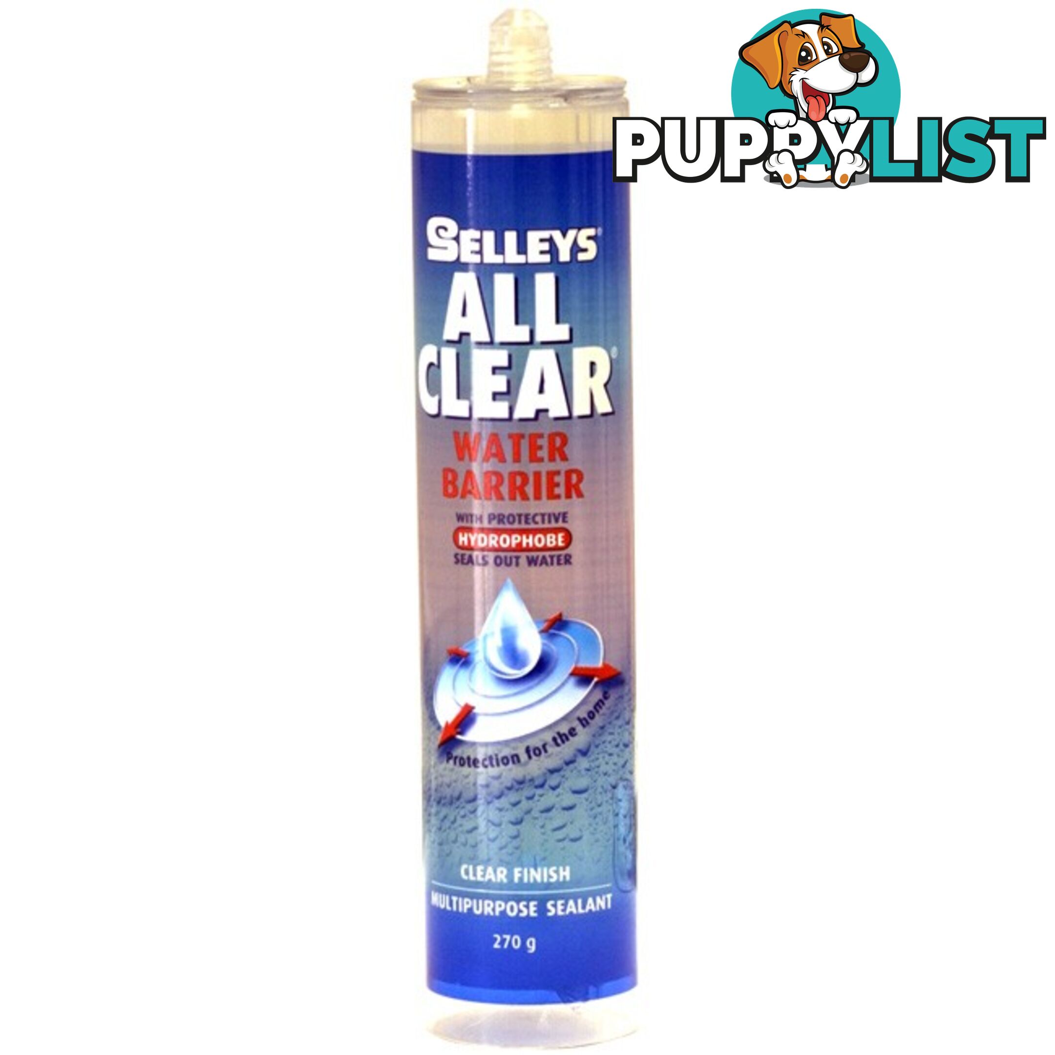 ALLS260 260G ALL CLEAR SEALANT SELLEYS CARTRIDGE