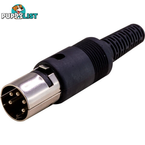 PD6048 5 PIN DIN LINE PLUG 270Â¦ PIN SPACING