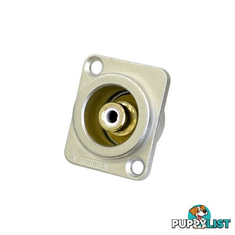 PD3206 RCA D SHELL SOCKET WHITE AMPHENOL