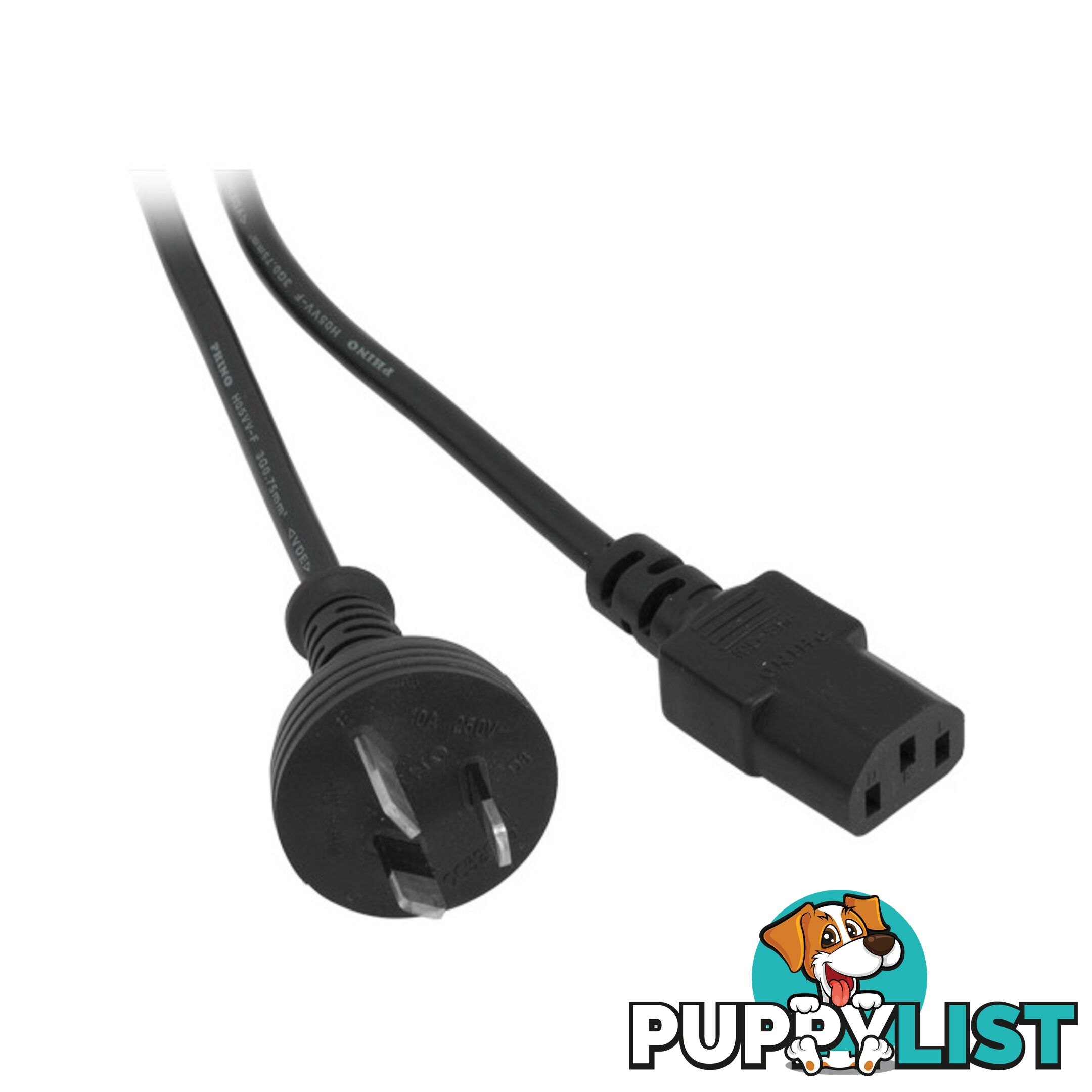 K9-5MB 5M BLACK IEC POWER LEAD IEC-C13 APPLIANCE CORD