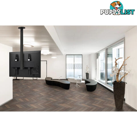 PUC2415B 150CM BLACK POLE VOGEL'S