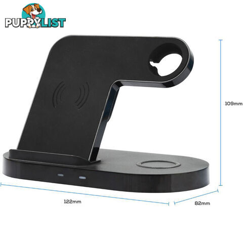 WCS03 3 IN 1 QI CHARGING STAND