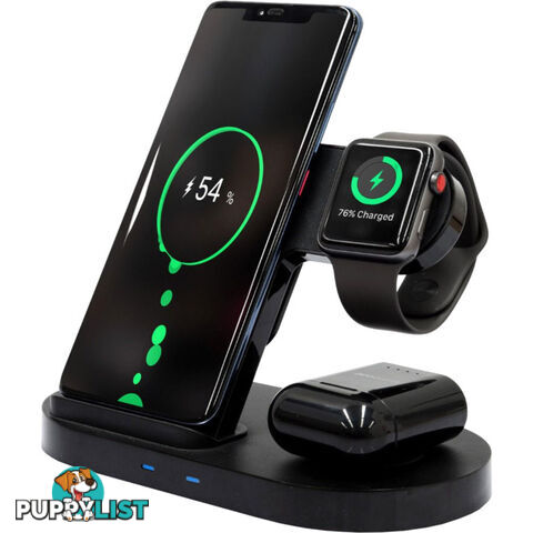 WCS03 3 IN 1 QI CHARGING STAND