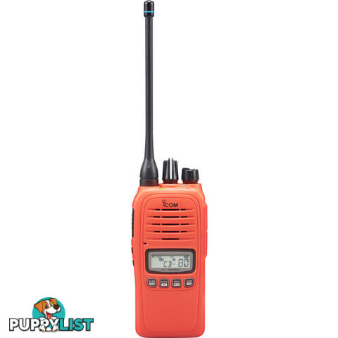 IC41PRO-ORANGE SPECIAL EDITION ORANGE UHF IP67 80CH HAND HELD RADIO