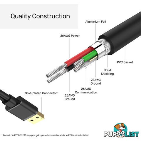 Y277 5M USB2.0 ACTIVE EXT LEAD