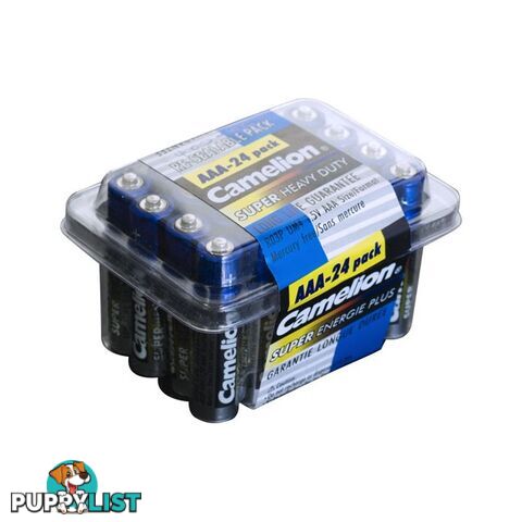 R03PPB24 AAA SUPER HEAVY DUTY - 24 PACK PK24 CAMELION BLUE SERIES