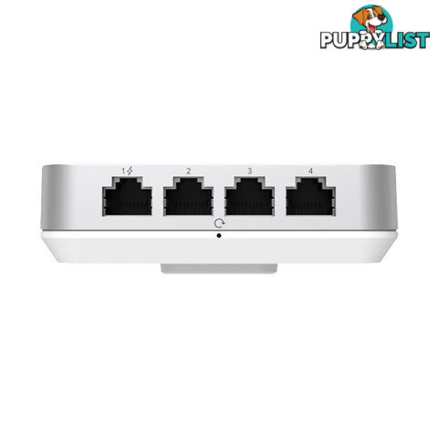 U6-IW WI-FI 6 IN-WALL ACCESS POINT BUILT-IN POE SWITCH