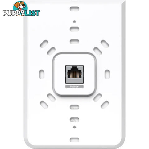 U6-IW WI-FI 6 IN-WALL ACCESS POINT BUILT-IN POE SWITCH