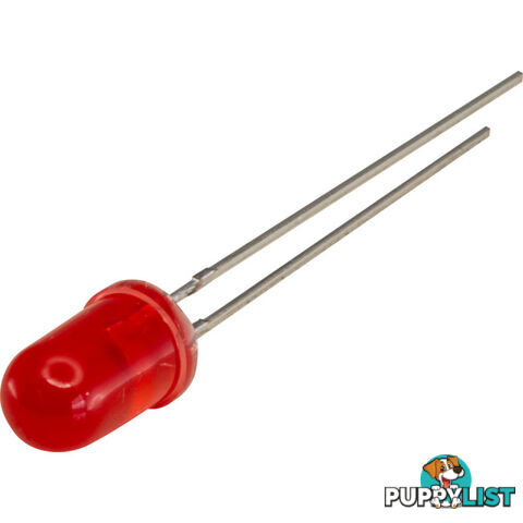 LT511 RED-LED DIF-5MM 1.5MCD 5MM RED LED GLOBE