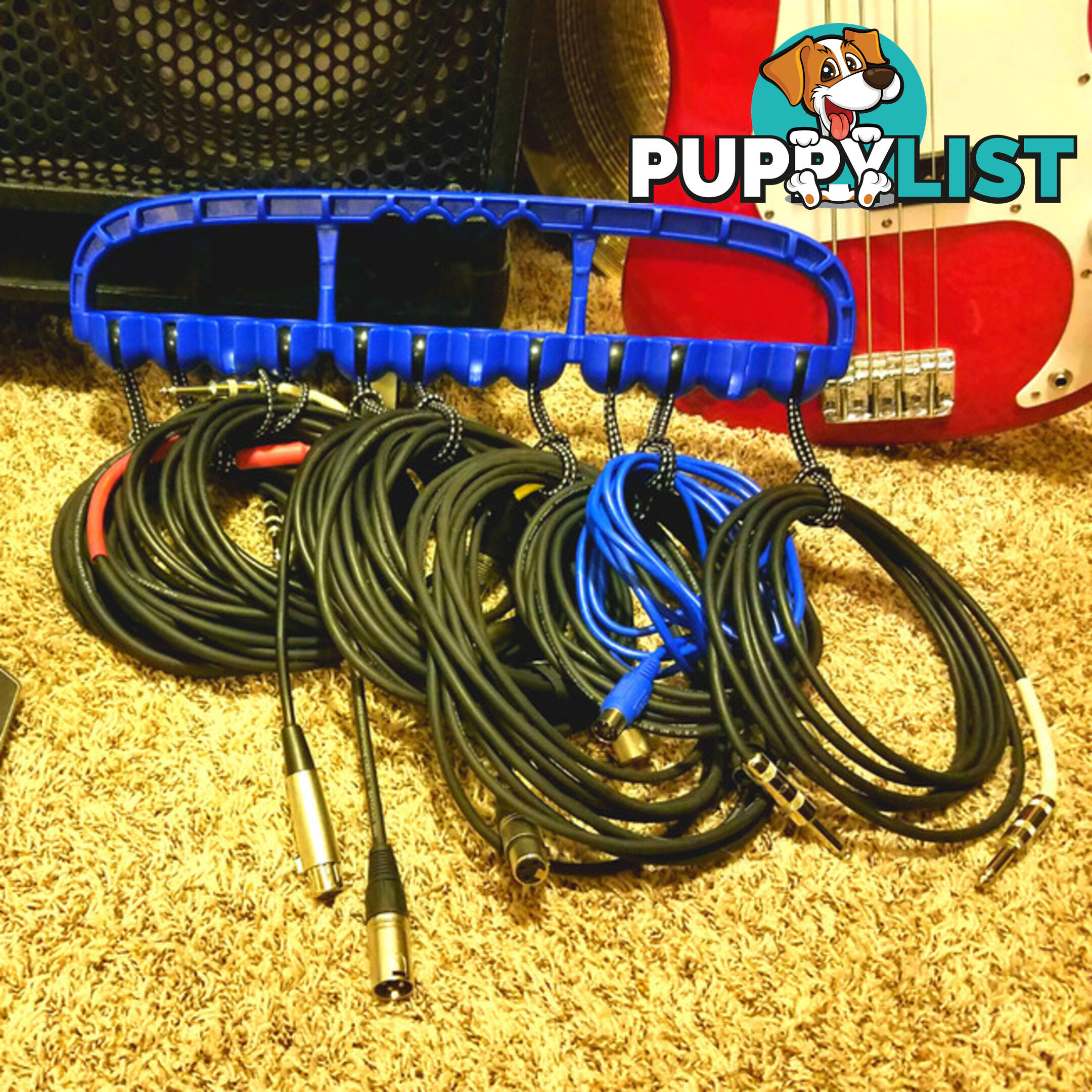 CWBLUE CABLE WRANGLER - BLUE HOLDS 12 CABLES-TOTAL 100LB