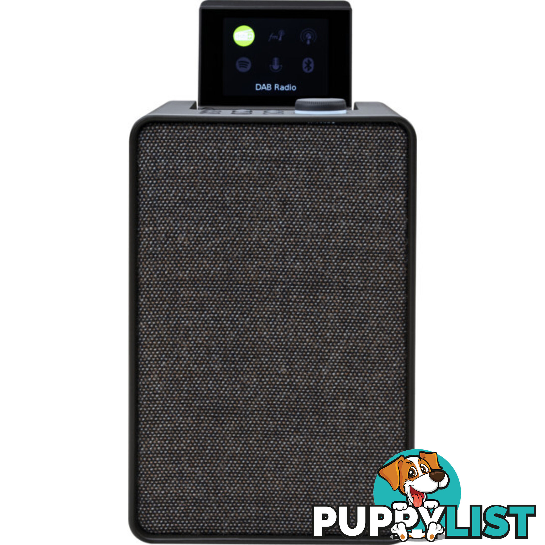 EVOKESPOTCB DAB+ INTERNET RADIO WITH BLUETOOTH COFFEE BLACK