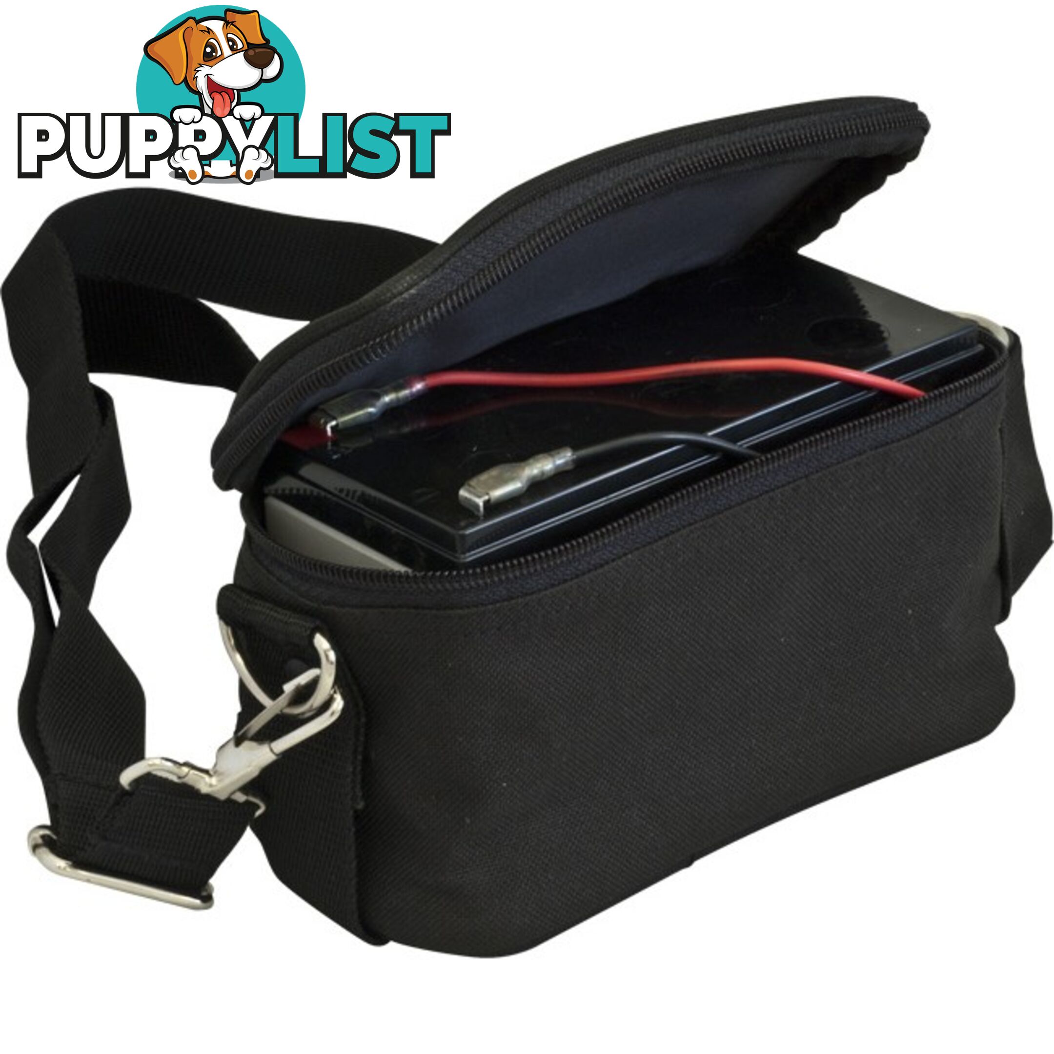 SC006 7AH 12V SLA BATTERY CASE BAG W/ CIGARETTE LIGHTER SOCKET