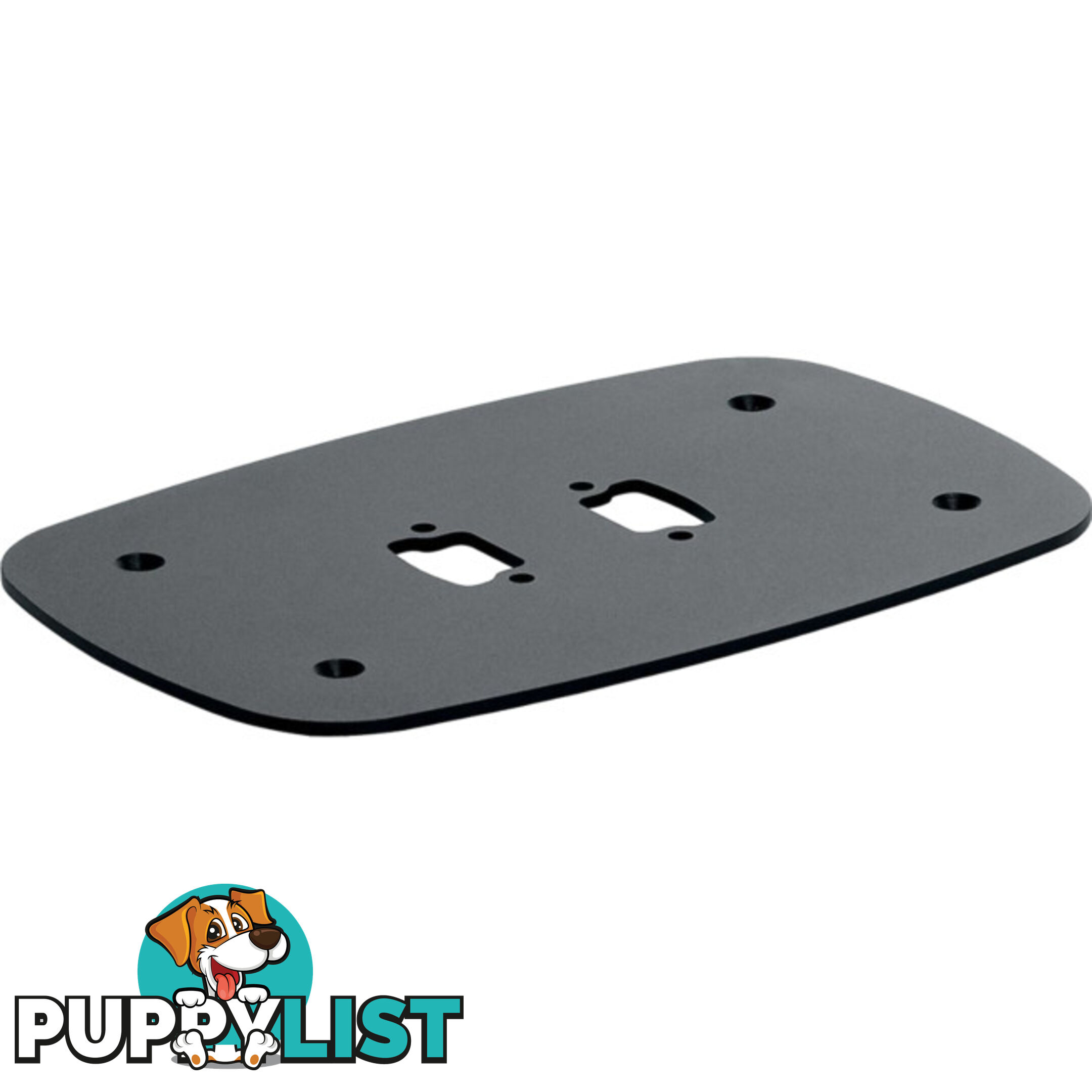 PFF7060B LARGE FIXED FLOOR MOUNT PLATE SINGLE POLE MAX 150KG