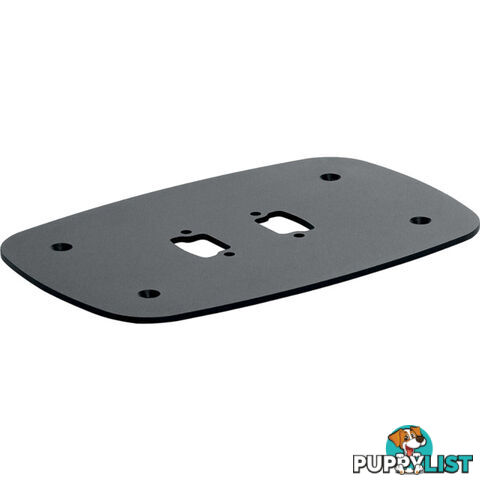 PFF7060B LARGE FIXED FLOOR MOUNT PLATE SINGLE POLE MAX 150KG