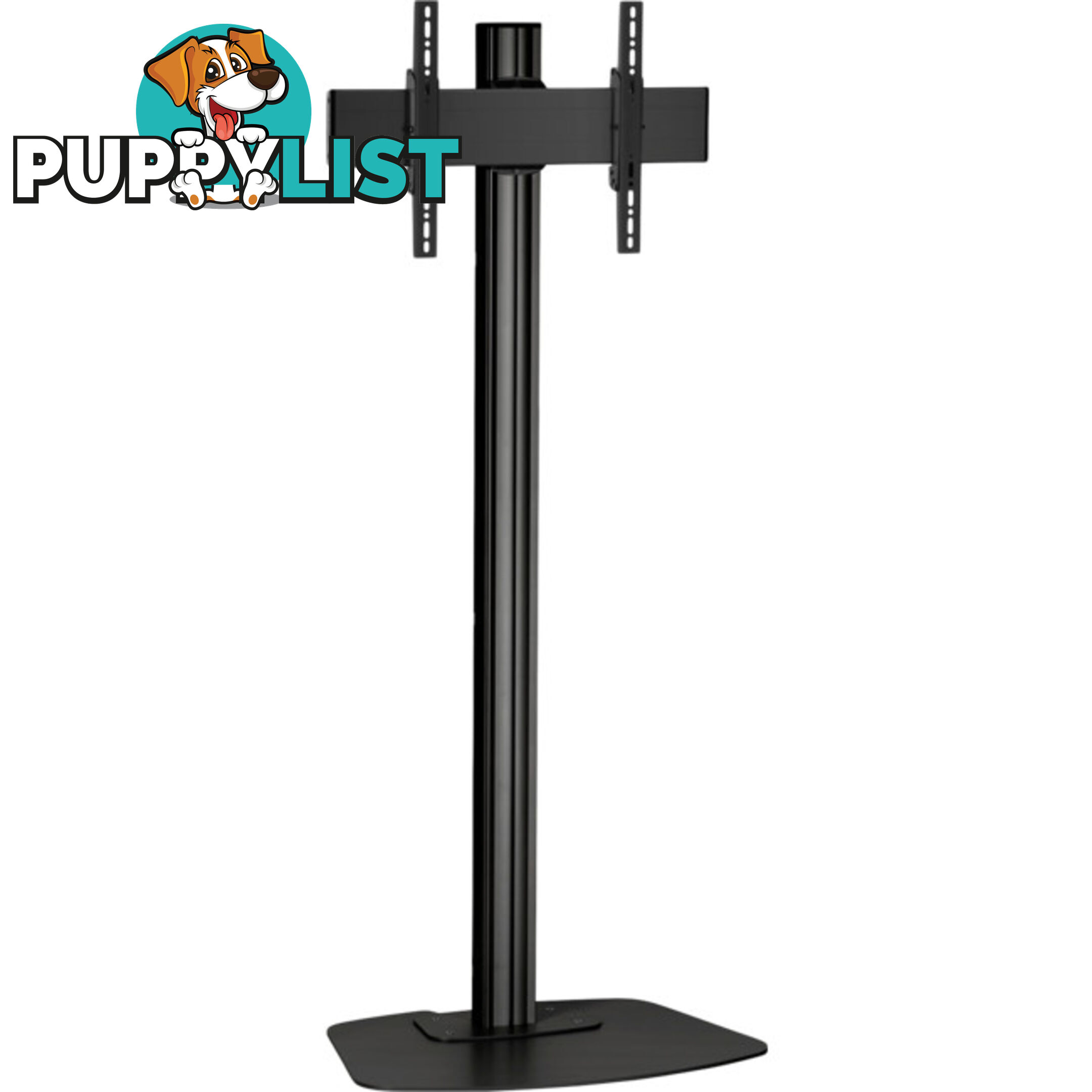 F1844B 1.8M SINGLE POLE FLOORSTAND 400 X 400 SUITS UPTO 65" 80KG