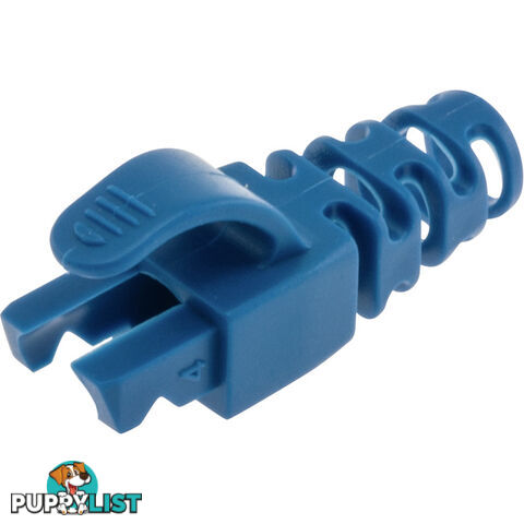 PK4010 6.5MM BLUE RJ45 RUBBER BOOT FOR CAT5E/6 STYLE A