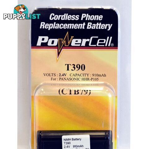 CTB79 2.4V NIMH 910MAH PHONE BATTERY REPLACES PANASONIC HHRP105