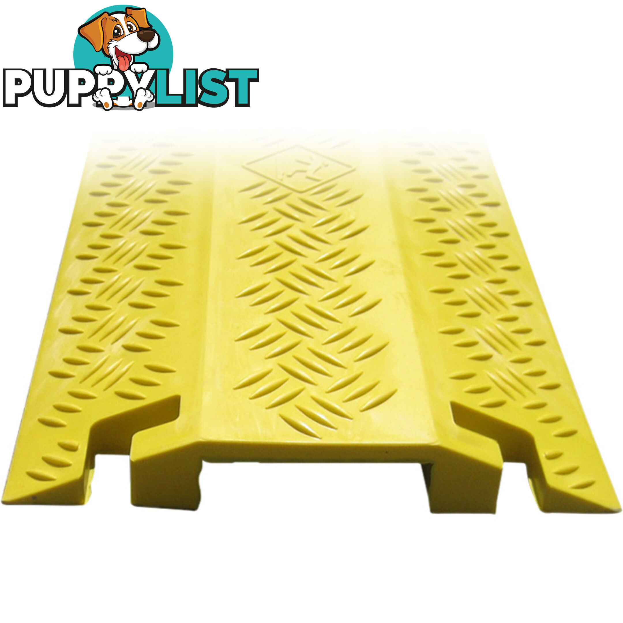 CS07I YELLOW DROPOVER CABLE RAMP POLYURETHANE