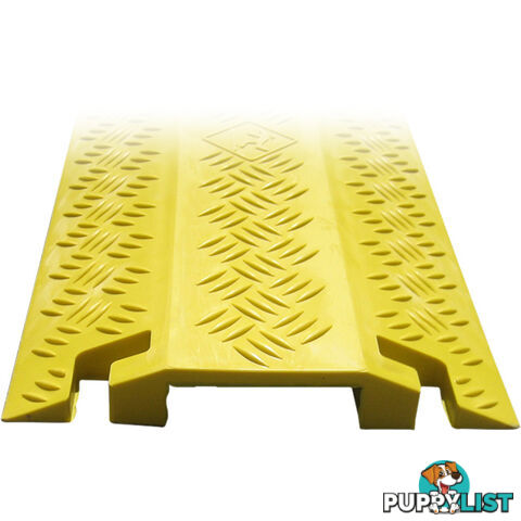 CS07I YELLOW DROPOVER CABLE RAMP POLYURETHANE