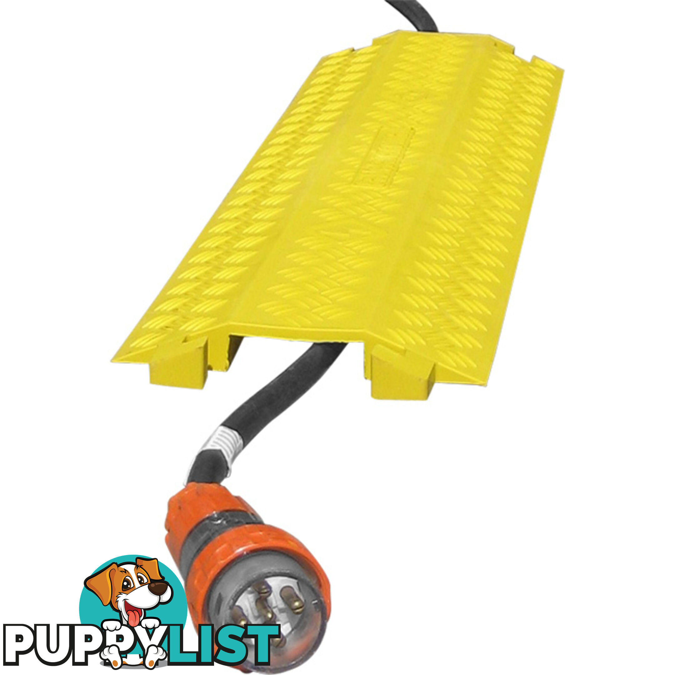 CS07I YELLOW DROPOVER CABLE RAMP POLYURETHANE