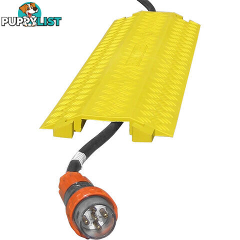 CS07I YELLOW DROPOVER CABLE RAMP POLYURETHANE