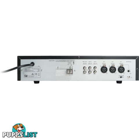 A2120D TOA 120W - 100V ONLY PA AMP 3X MIC, 2X AUX - VOX MUTING