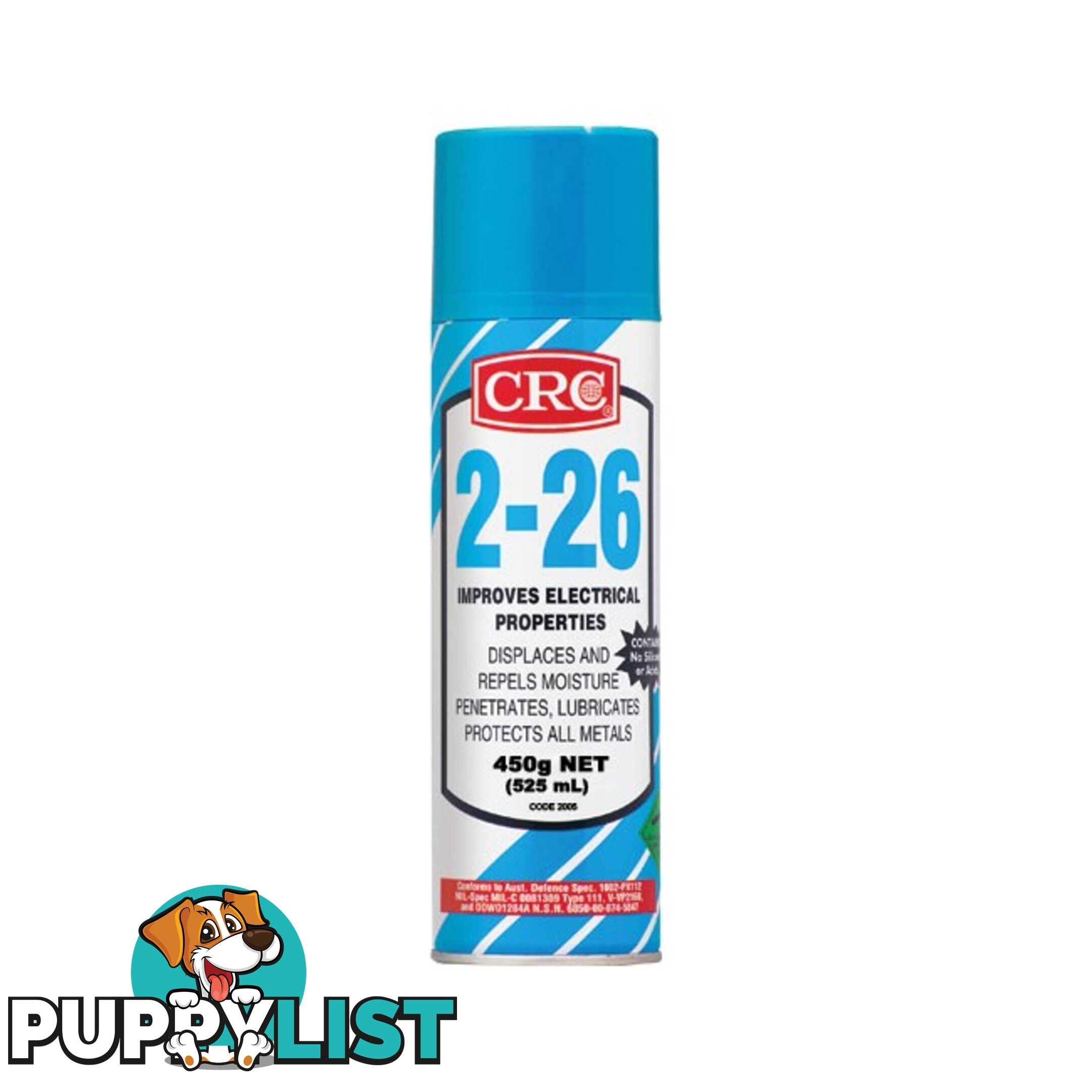 2005CRC 450G 2-26 LUBRICANT AND RUST PROTECTIVE COATING CRC